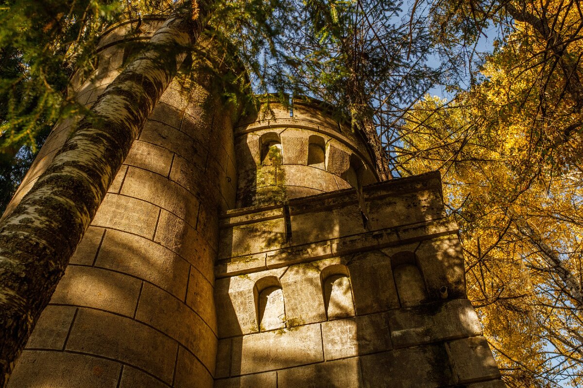 Часовня-усыпальница усадьбы "Заветное". Фото автора.