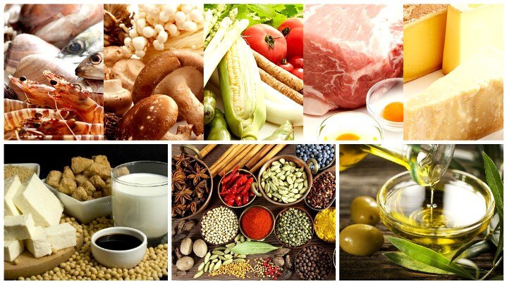 все эти продукты содержат в себе вкус умами