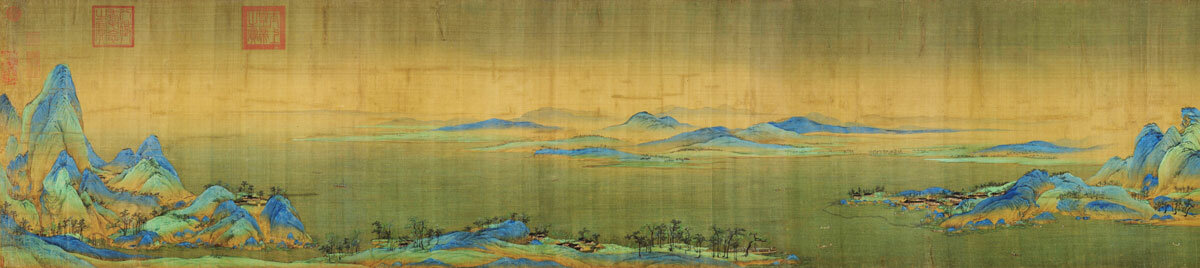 «Тысяча миль рек и гор», художник Симэн Ван из династии Сун