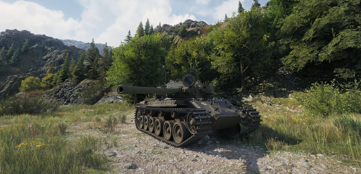 Скриншот из игры World of Tanks
