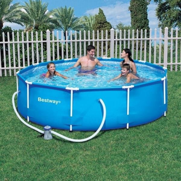 Каркасный бассейн для дачи.     Из открытых источников.