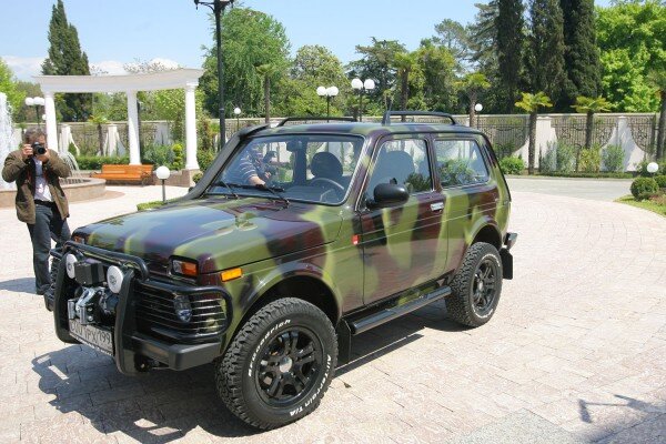 Lada 4x4 камуфляж джунгли