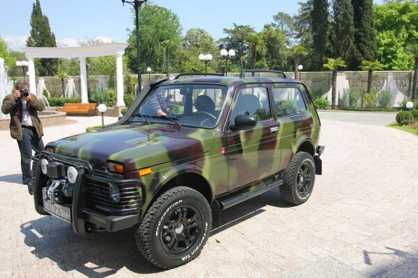 Lada Niva Legend камуфляж