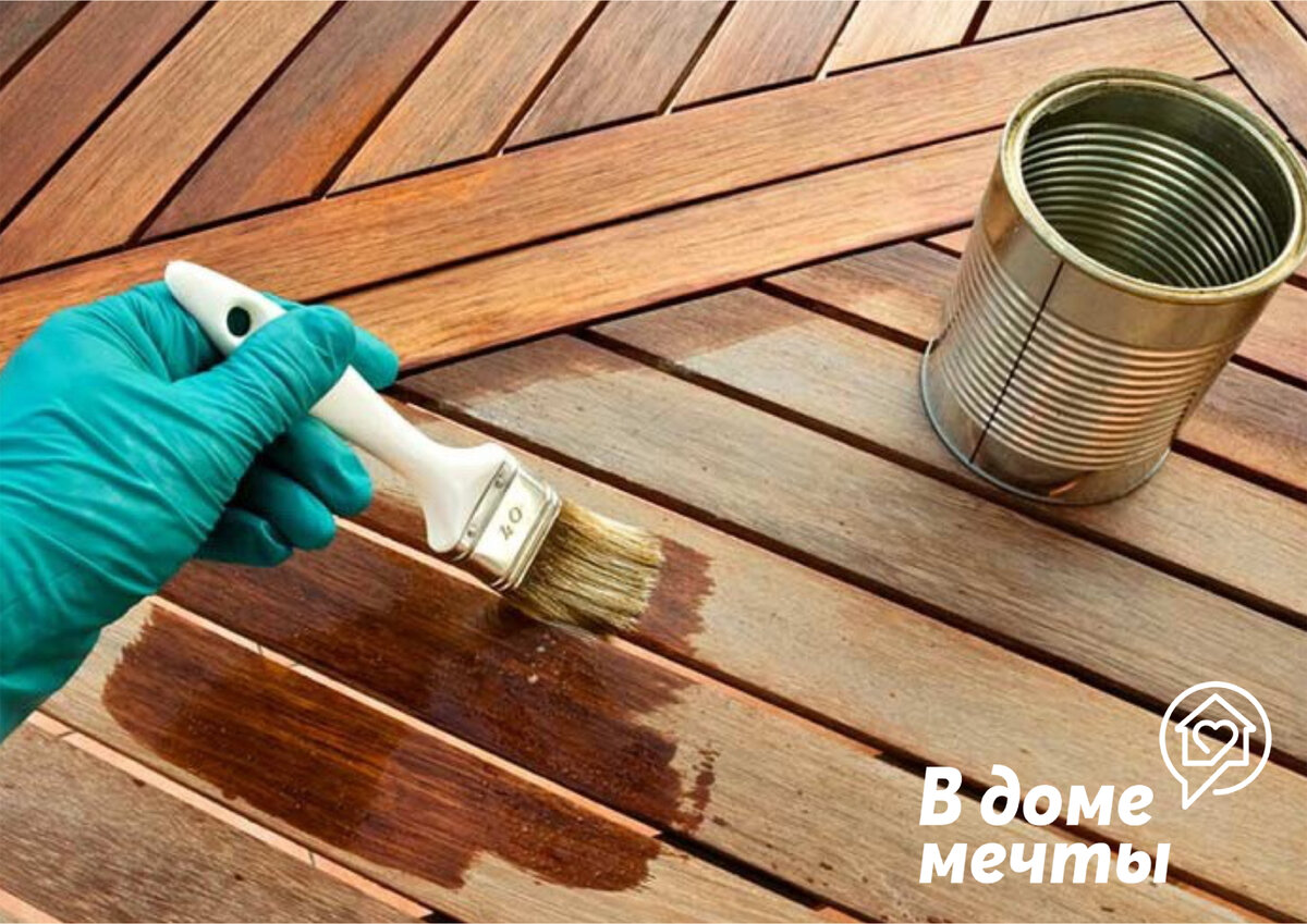 Как правильно покрыть дерево после обработки олифой