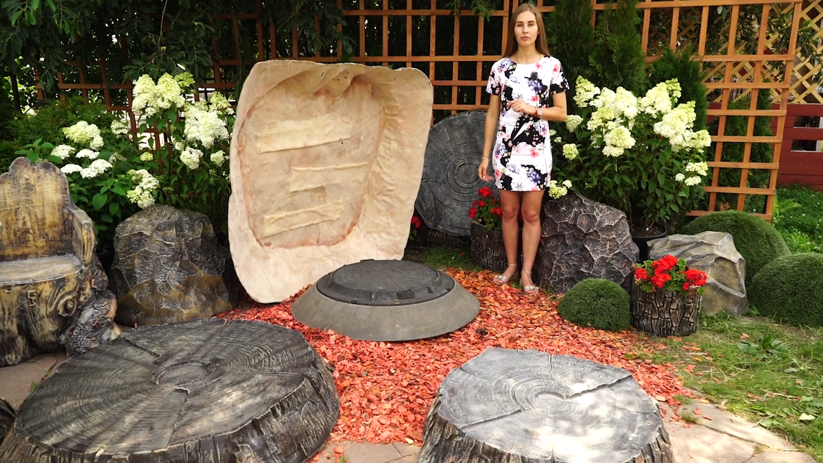 Декоративные крышки для септиков