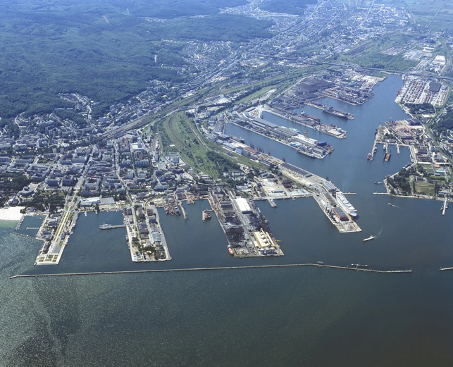 порт Гдыни наши дни 