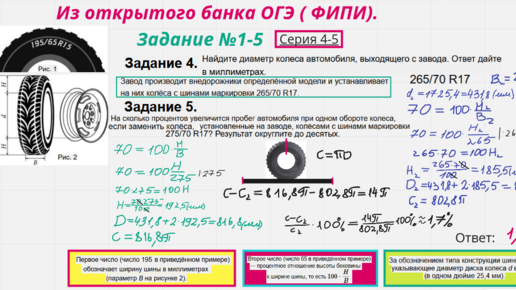 Презентация шины огэ по математике