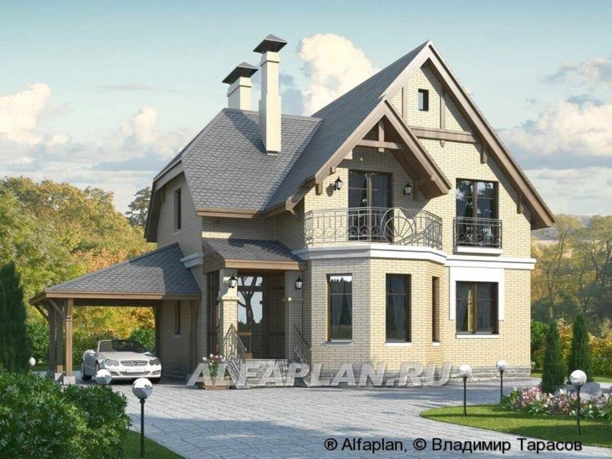 Проект загородного дома "Шевалье" 102А