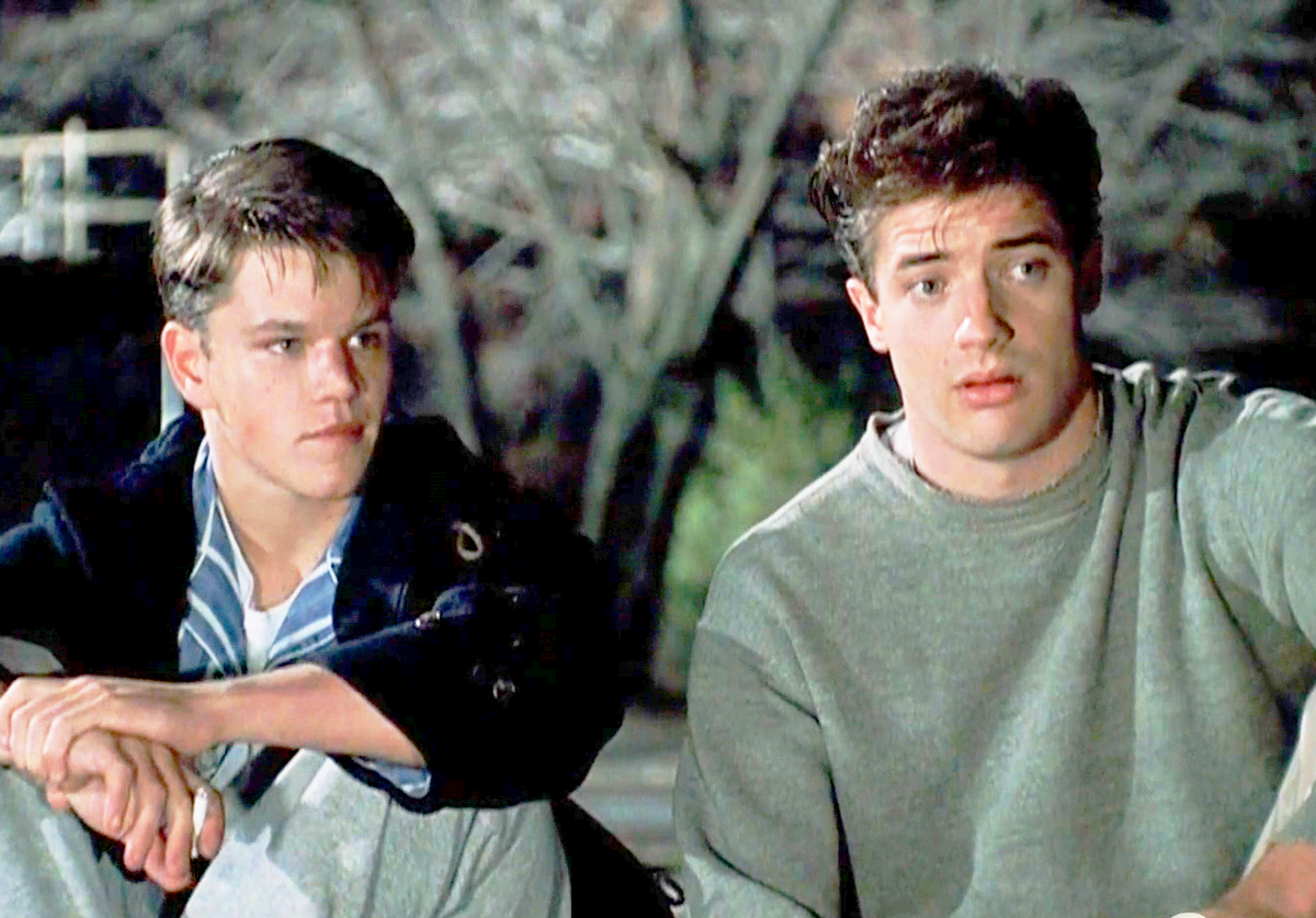 Кадр из фильма School Ties. Режиссер: Роберт Мэндел. Оператор: Фредди Фрэнсис. Производство: Paramount Pictures