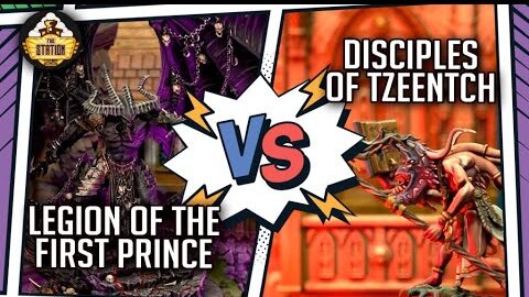 Disciples of Tzeentch VS Legion of the First Prince I  Battlereport 2000 pts I Age of Sigmar