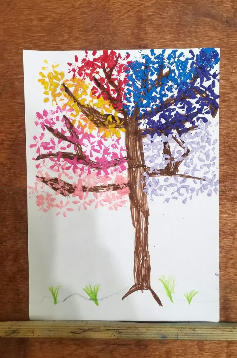 Как нарисовать пейзаж фломастерами – урок рисования для детей от 4 лет, рисуем дома поэтапно
