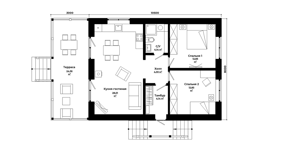 Планировка дома