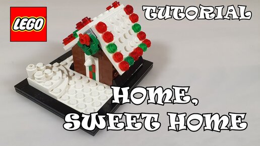 Лего дом для бедного лего человечка. Как построить.
