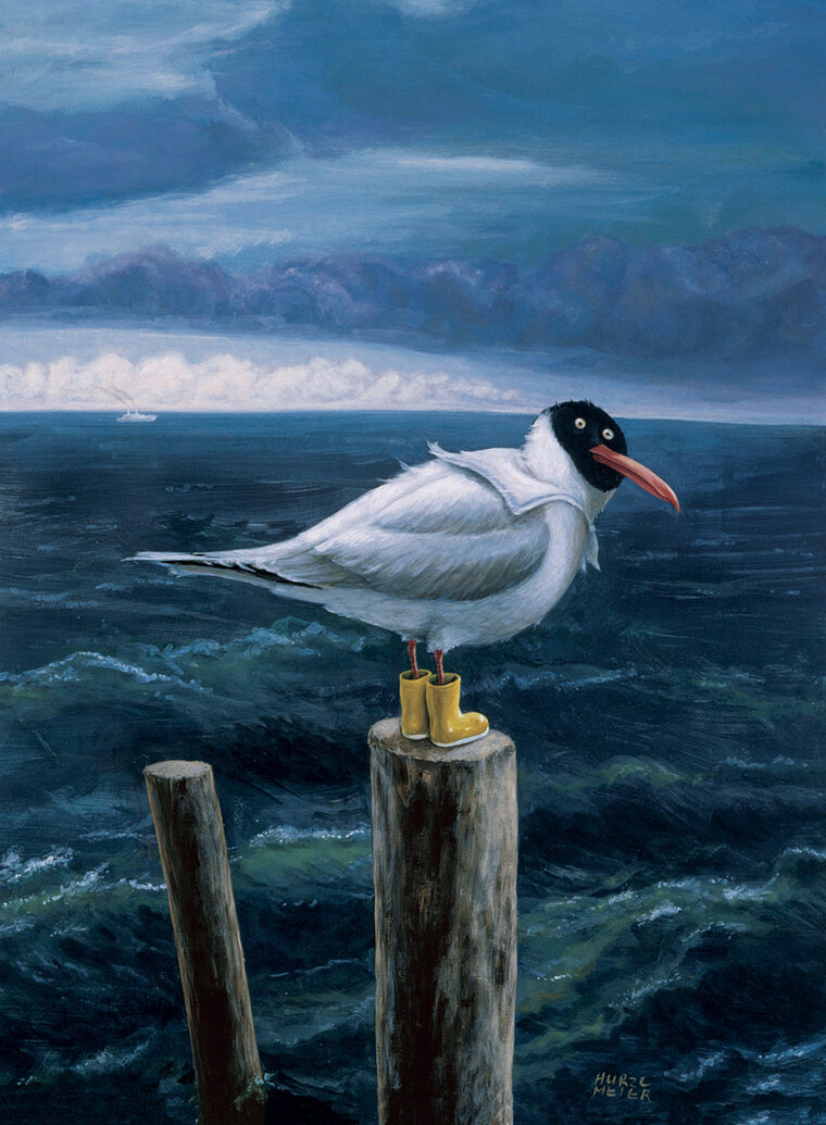 художник Руди Хёрцлмайер