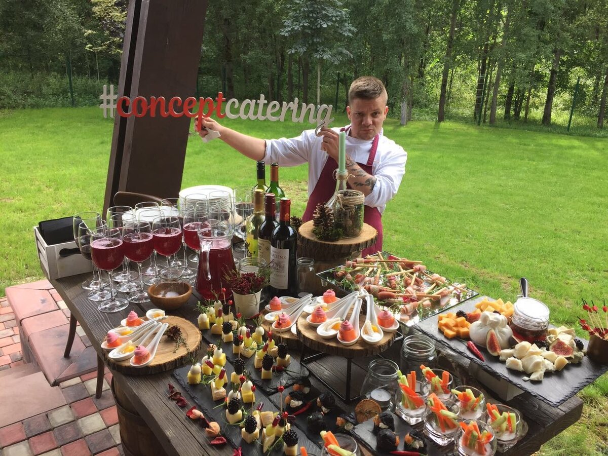 Кейтеринг на День рождения | Concept.Catering | Дзен