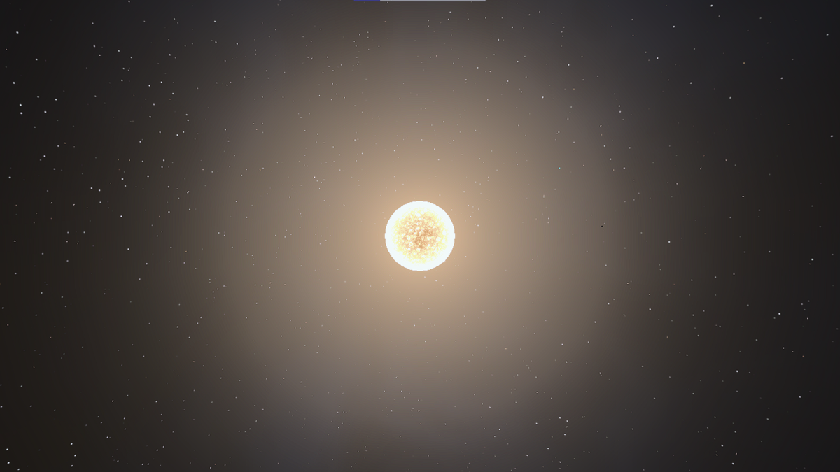 Солнце, увеличенное в 10 раз. Графика сделана Pertichor V