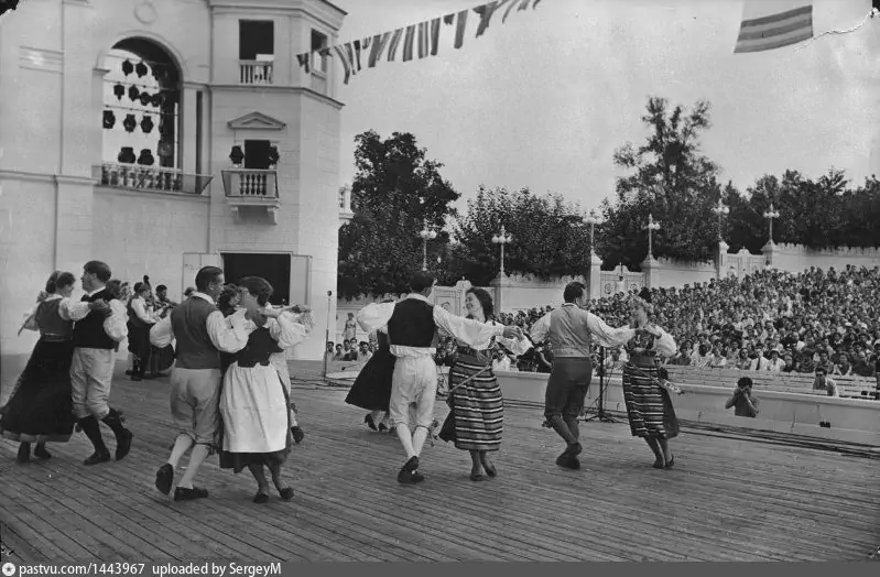 Зелёный театр, 1957 год. Источник: pastvu.com