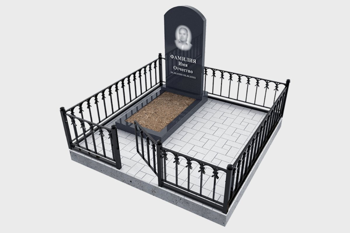 Пример 3D-визуализации полного мемориального комплекса