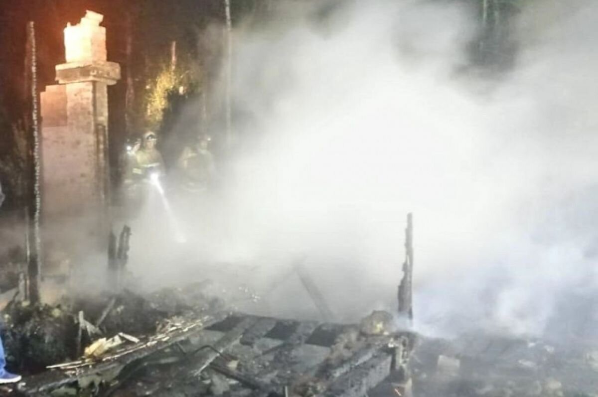    При пожаре на даче в Тюмени погиб мужчина