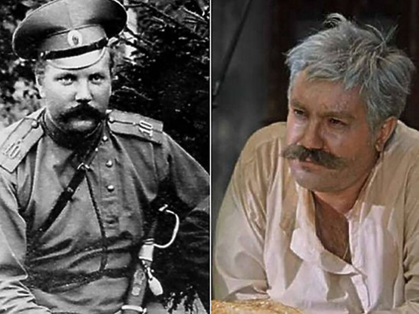 Михаил Поспелов и Павел Луспекаев (в роли таможенника Верещагина)