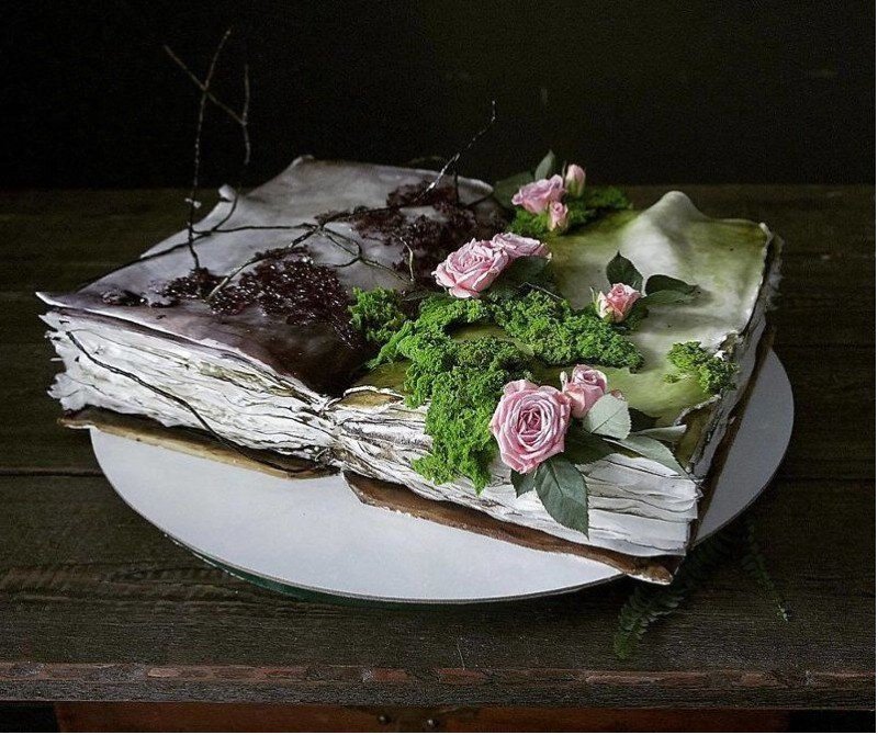 Торт для любителей почитать