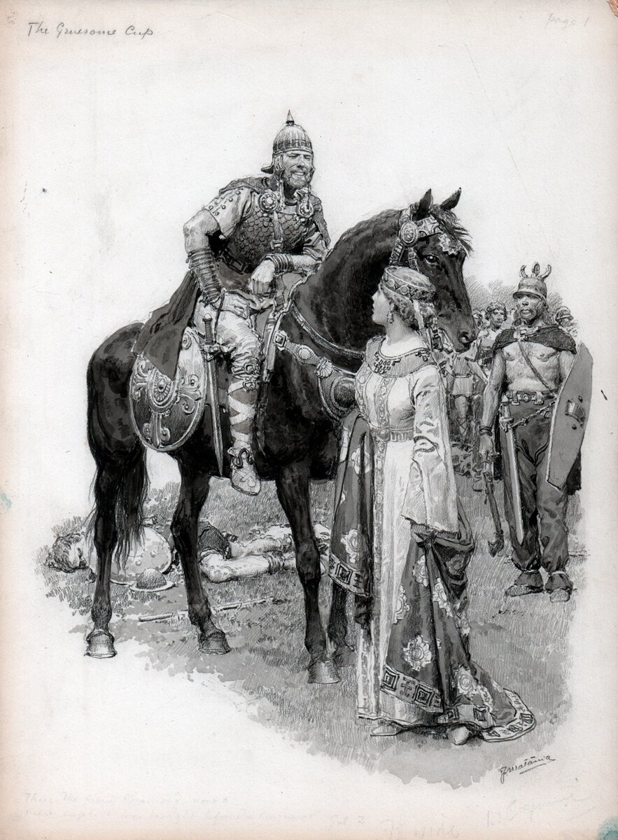 А ведь ещё Розамунда не простит нам, если мы забудем рассказать про её месть за отца. 