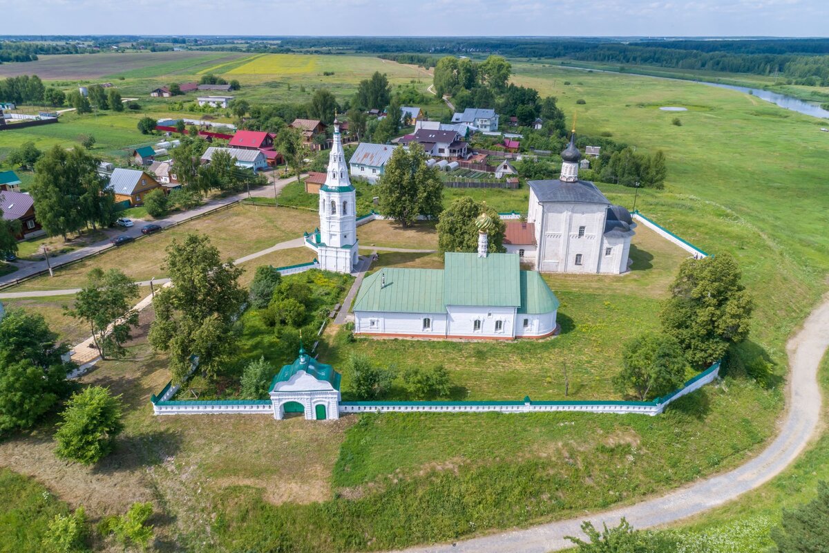 Село Кидекша Храм Бориса и Глеба