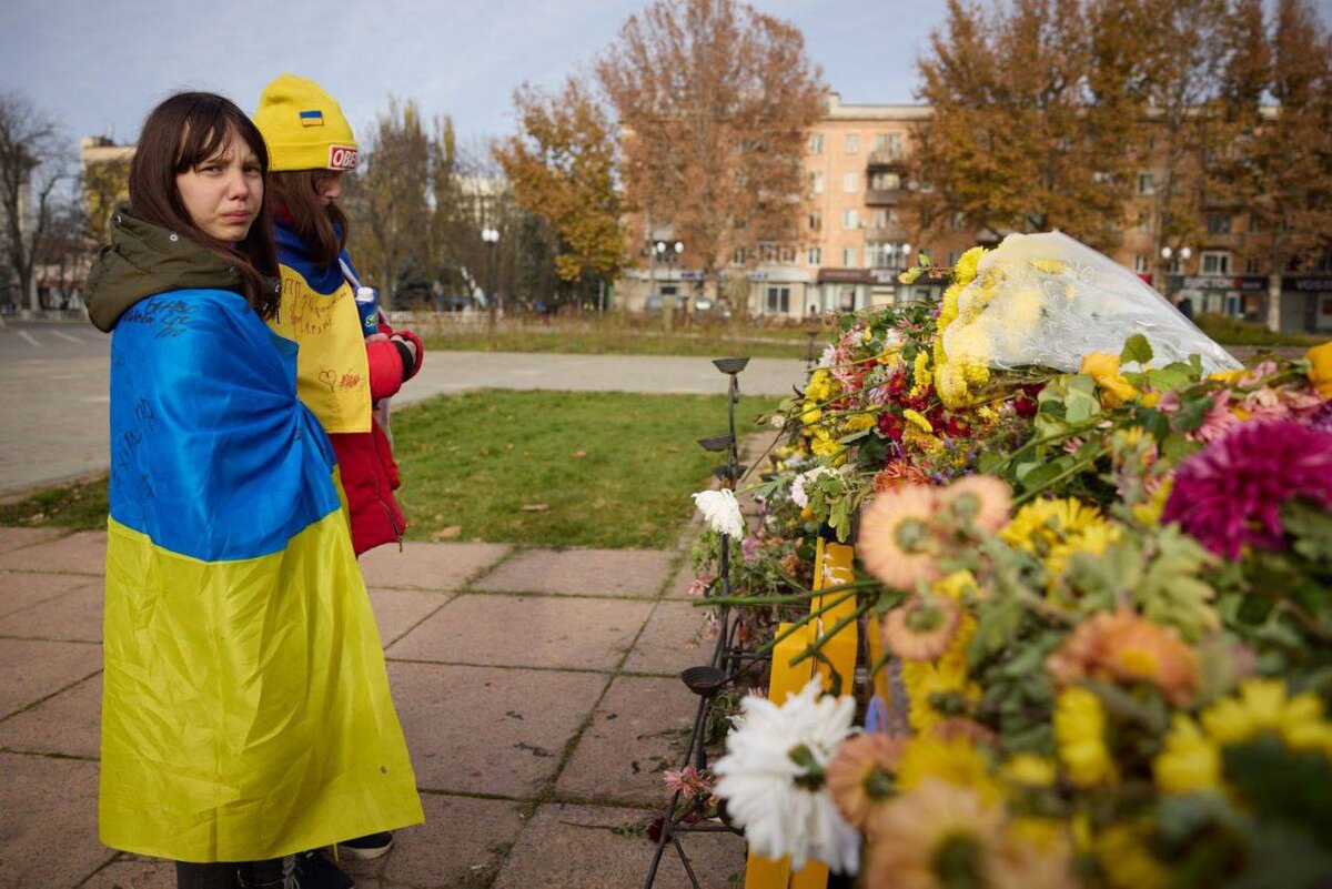Херсон. Фото: телеграм Владимира Зеленского