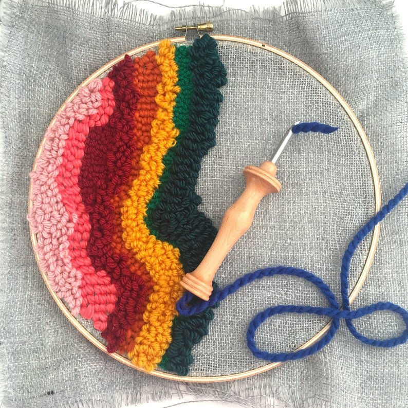 Натягиваем ткань на рамку или пяльца Источник https://clck.ru/Ux8of