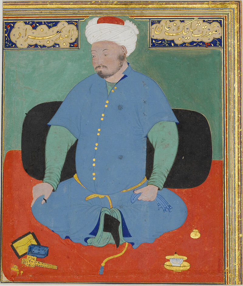 Мухаммед Шейбани, Шейбани-хан, упоминаемый в источниках также как Шайбак, Шайбек и Шахибек (1451 — 2 декабря 1510) — узбекский хан основатель династии Шейбанидов и хан Бухарского ханства. Сын Шах-Будаг-султана, внук правителя и основателя государства кочевых узбеков Абулхайир-хана (1428—1468). Чингизид, потомок по линии хана Шибана, третьего сына Джучи.