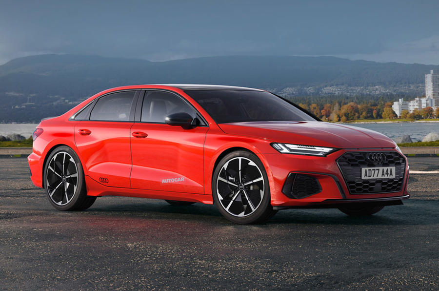Неофициальный рендер новой Audi A4