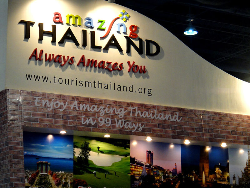  "Amazing Thailand" - Thailand Tourism booth at a Travel and Tour Expo