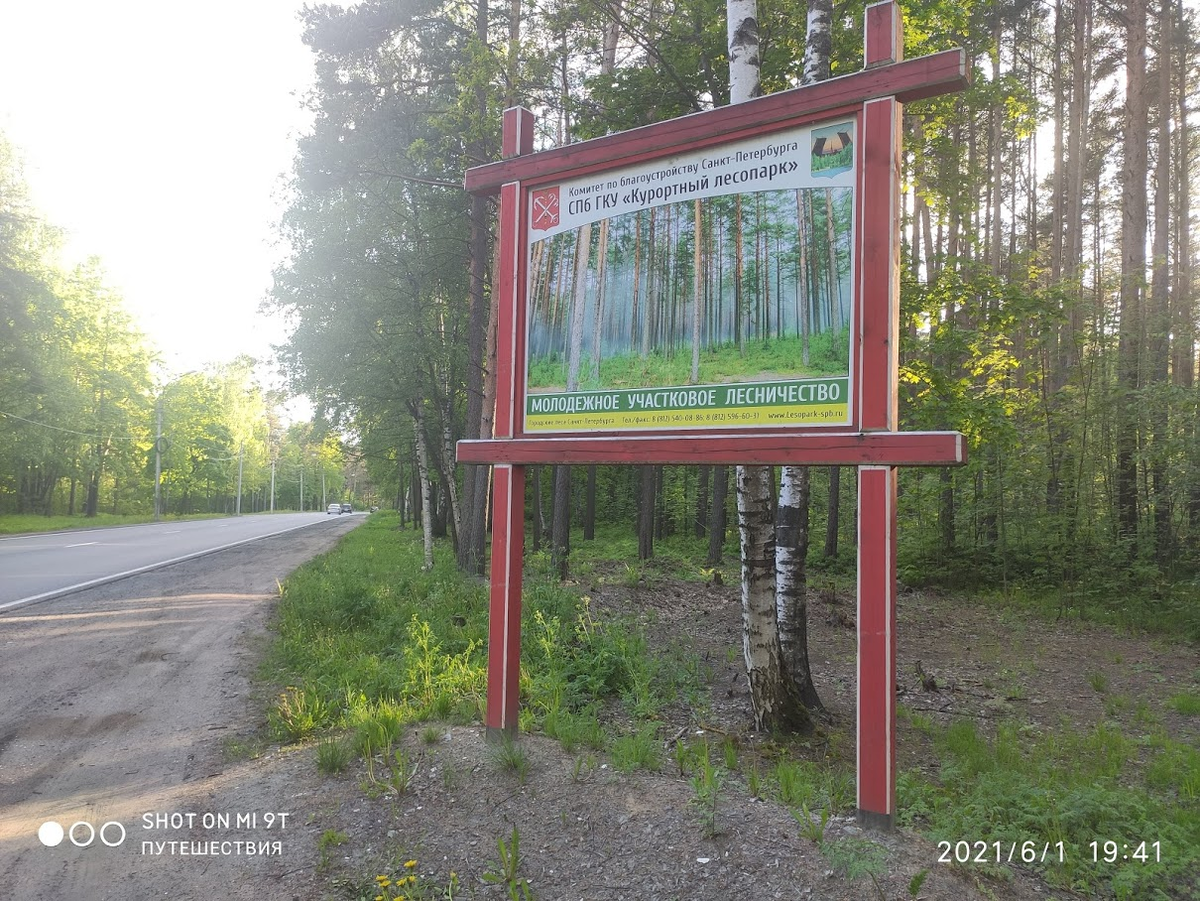 Координаты стенда: 60°11'51.1"N 29°32'35.1"E. Фото автора