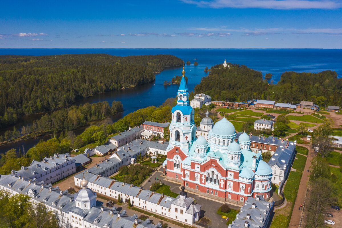 Центральная усадьба Валаамского монастыря