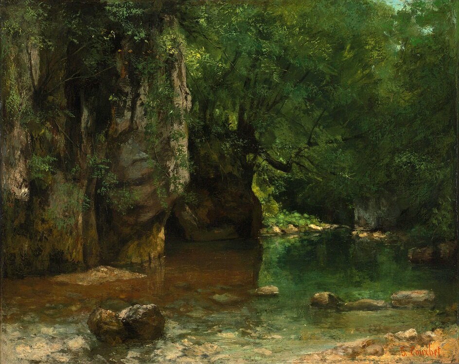 Художник Гюстав Курбе.