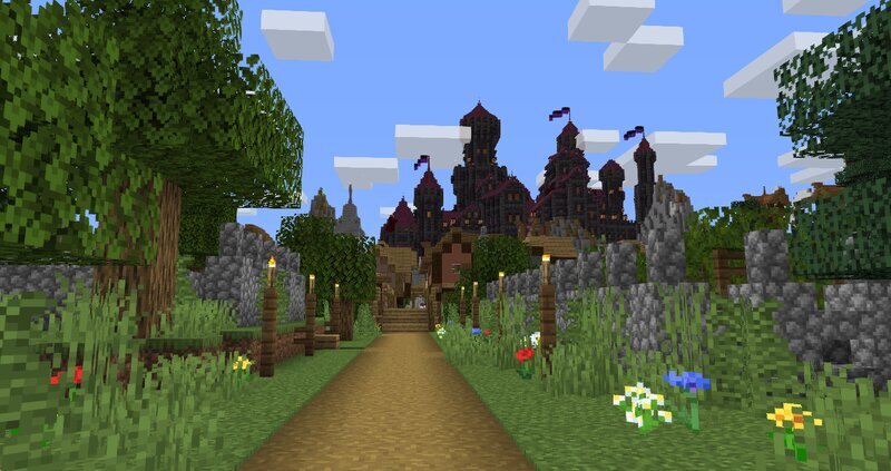 Замок и деревня