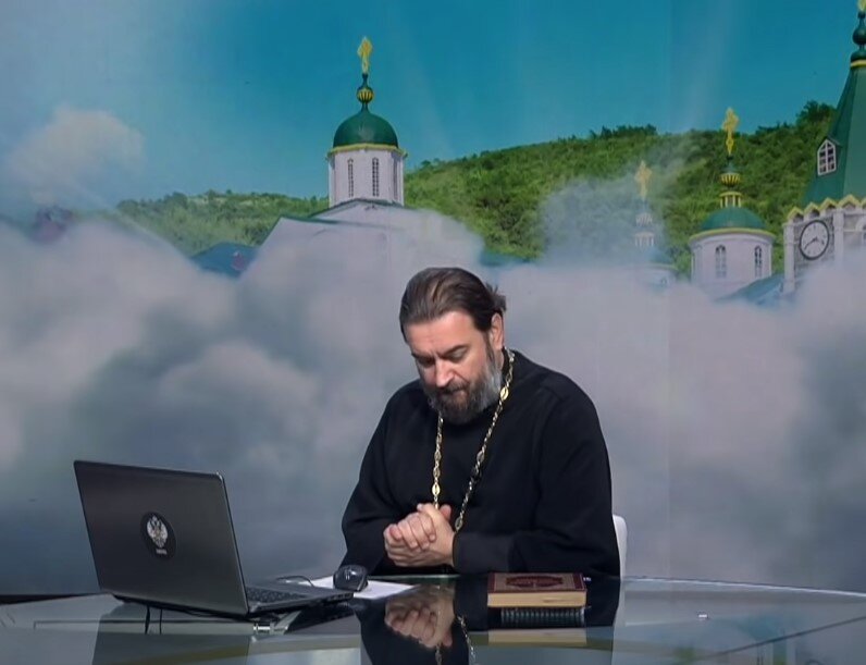 Андрей Ткачев - священнослужитель Русской православной церкви, митрофорный протоиерей, клирик храма святителя Василия Великого, Патриаршего подворья в селе Зайцево Одинцовского района Московской области, проповедник и миссионер, телеведущий.