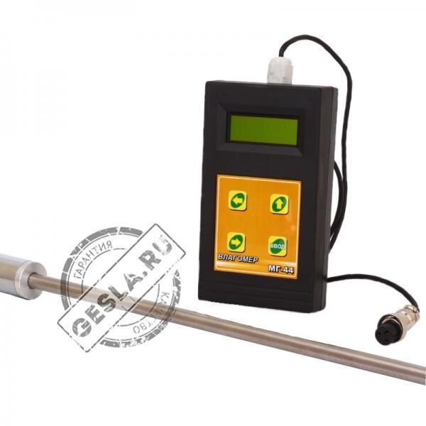 Фото влагомера с датчиком и щупом