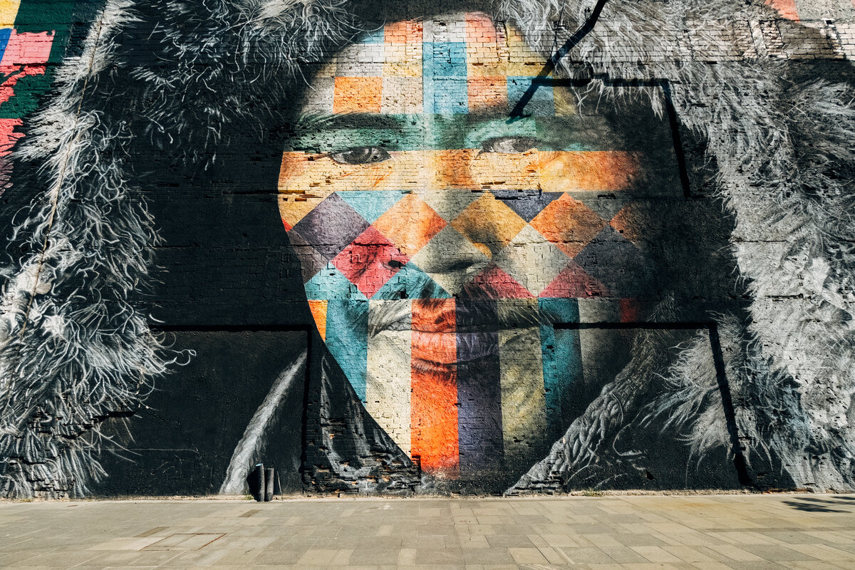 Мои фотографии из Рио-де-Жанейро, Бразилия. Эти граффити известны во всем мире.