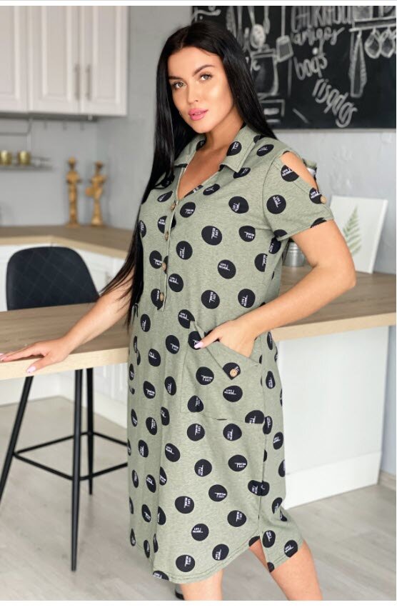 Фото 4 - женское платье с притом.