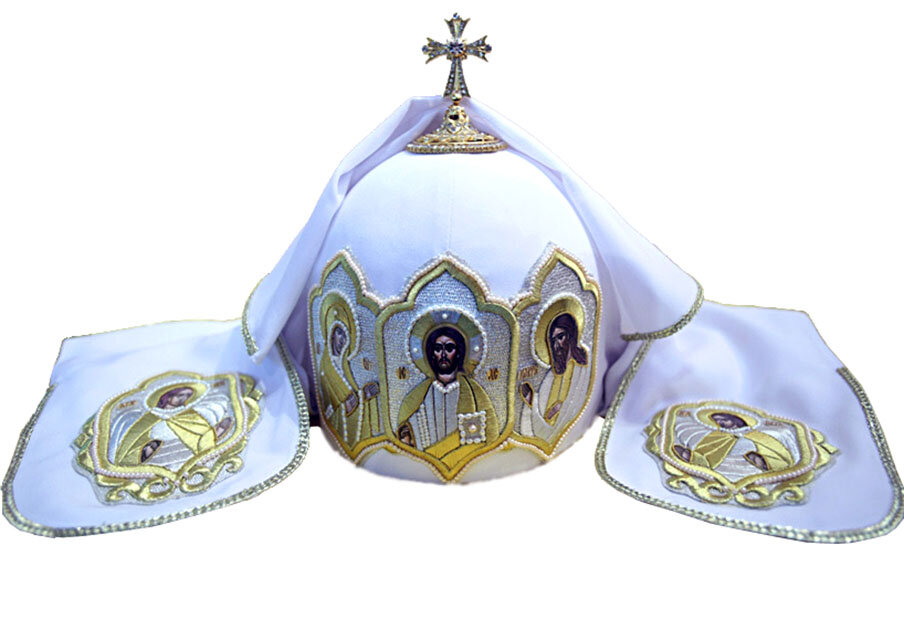 что такое скуфья камилавка и клобук. митра епископа православной церкви. "сербская архиерейская митра". митра епископа православной церкви. епископ лонгин жар.