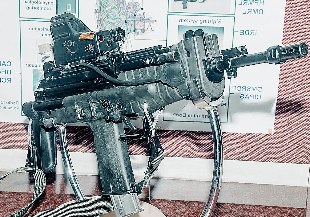 Пистолет-пулемёт ASMI. Фото взято из открытого источника.