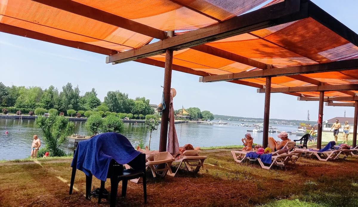 Пляж. Фото автора.