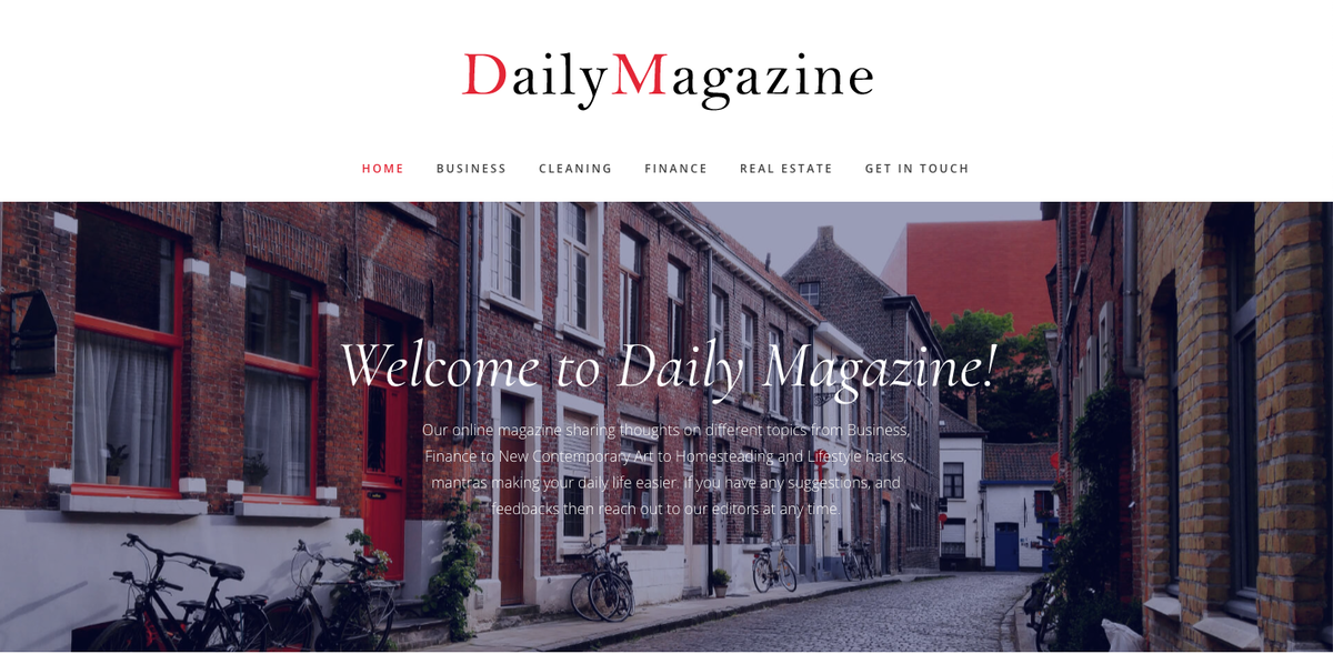 Журнал "Daily Magazine".