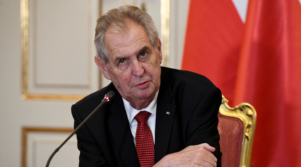 Президент чехии сейчас