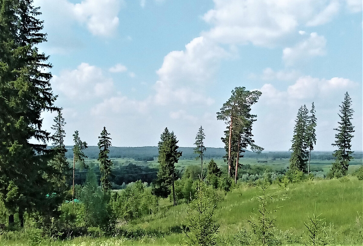 Фото автора канала. Эту картину Мария видит каждый день. Правда красиво?