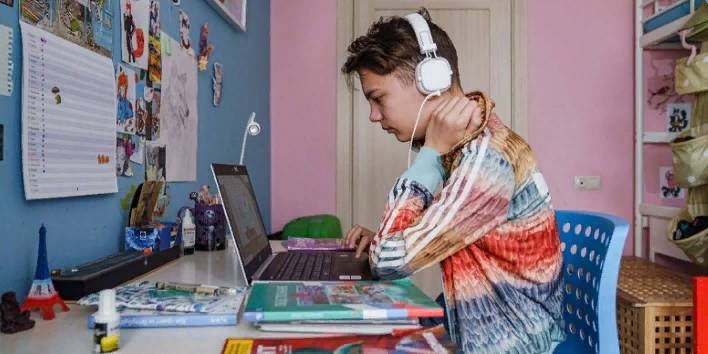 Дистанционное обучение. Источник: mos.ru (по лицензии Creative Commons Attribution 4.0)