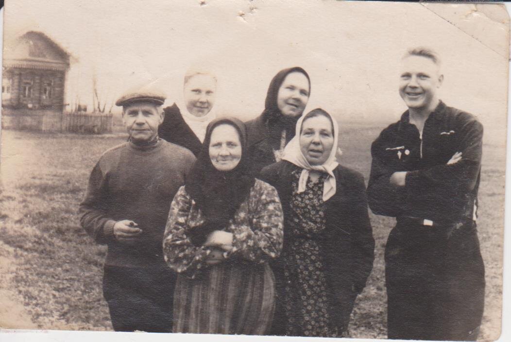 Бабушкин дом и наши соседи. 1954 год