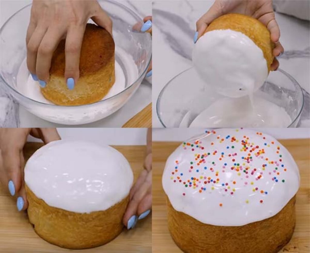 Кулич с глазами
