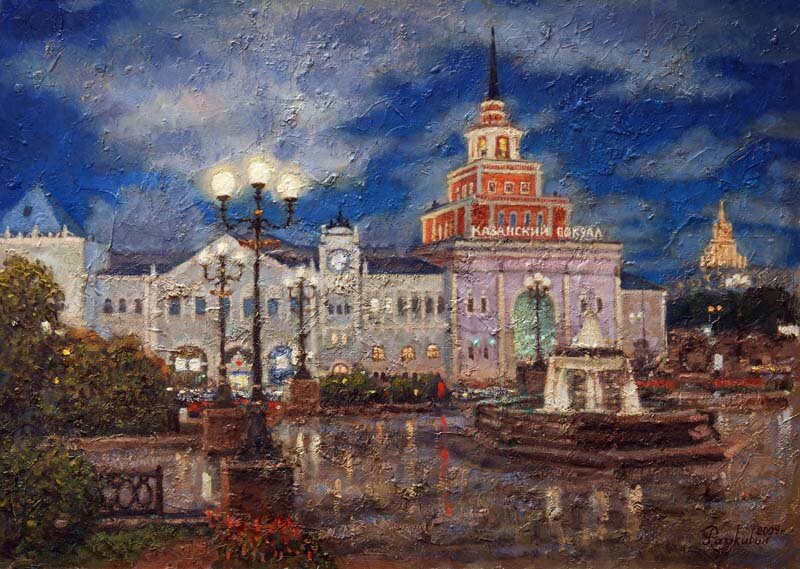 Художник Разживин Игорь